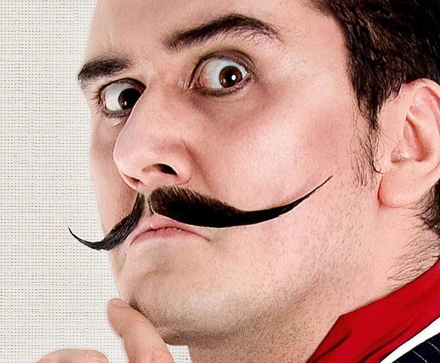 Artiste Moustache Cheveux Humains Maskworld à Deinparadies.ch