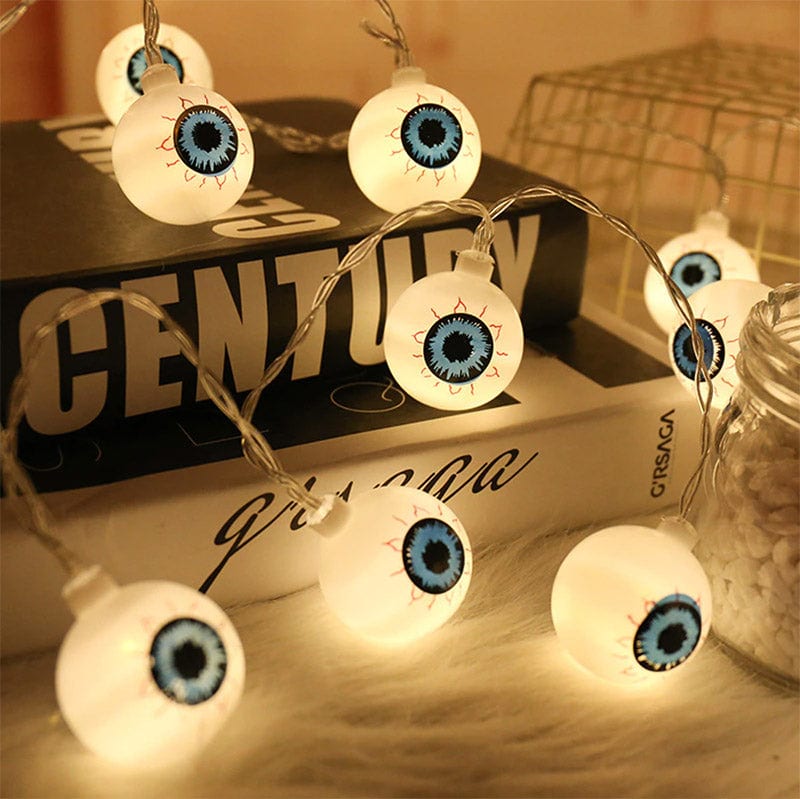 LED-Lichterkette Augen