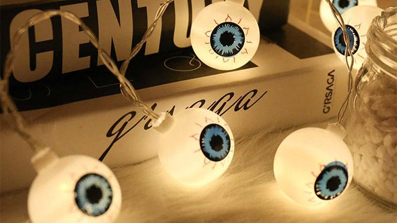 LED-Lichterkette Augen Party Owl Supplies bei Deinparadies.ch