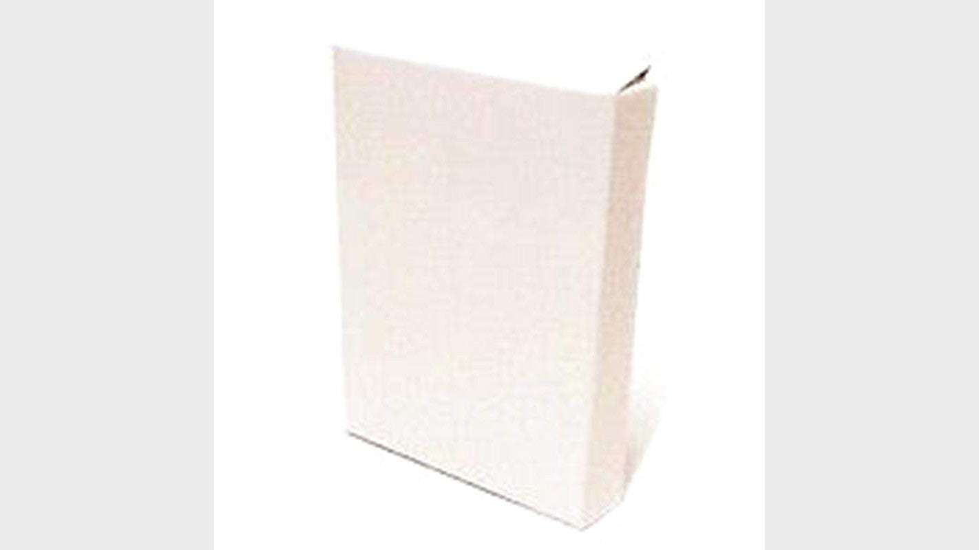 Empty, white card boxes from Card-Shark Deinparadies.ch
