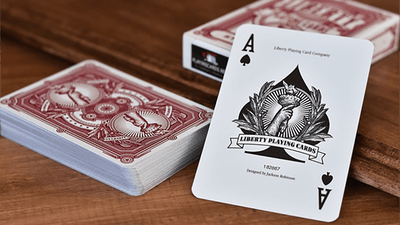 Liberty Playing Cards rot USPCC bei Deinparadies.ch