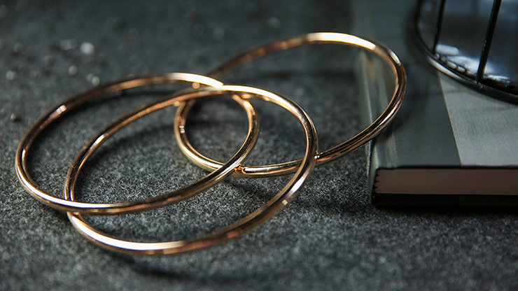 Linking Rings | Chaining Rings | 10cm - Gold - Murphy's Magic