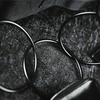 Linking Rings | Chaining Rings | 10cm - Black - Murphy's Magic