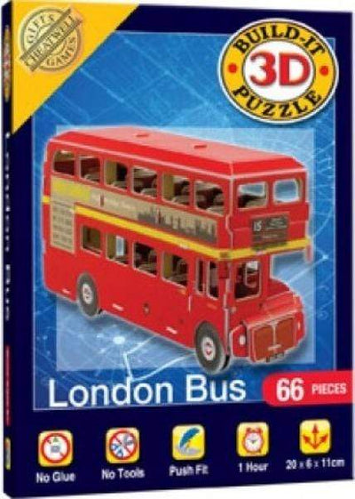 Kit puzzle 3D per autobus londinesi Deinparadies.ch a Deinparadies.ch