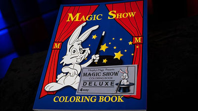 Libro para colorear Magic Show 4-fold Murphy's Magic Deinparadies.ch