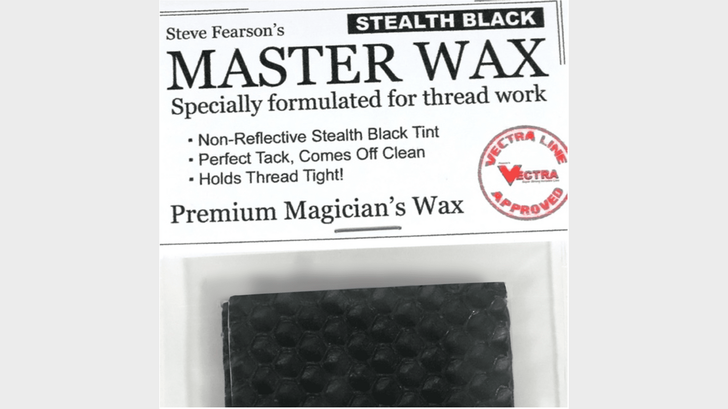 Master Wax Color | Kartenwachs | Steve Fearson - schwarz - Steve Fearson