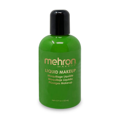 Mehron Liquid Makeup 130ml - grün - Mehron