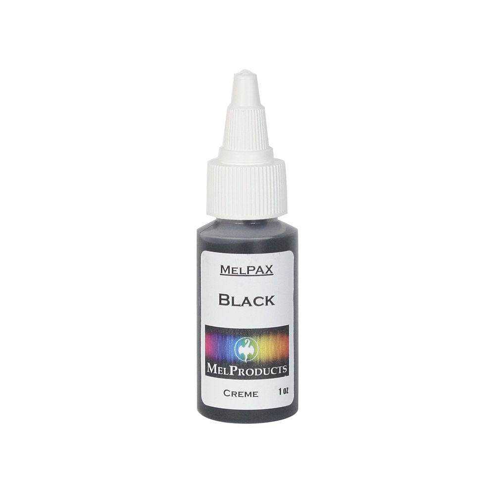 Melpax Profifarben Einzelfarben 30ml - schwarz - Mel Products