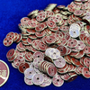 Mini Chinese Coin 14mm | N2G - Red - N2G