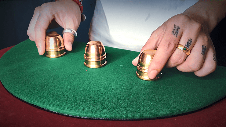 Mini Cups and Balls Brass SF Secret Factory Deinparadies.ch