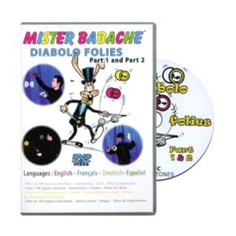 Diabolo Folies 1&2 DVD pédagogique Mister Babache chez Deinparadies.ch