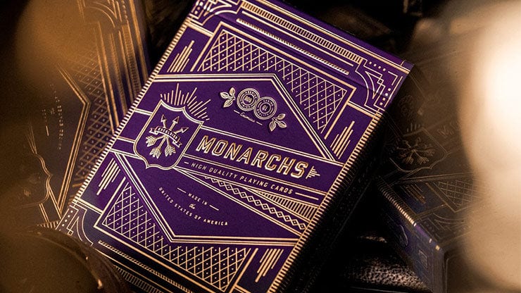 Monarch Playing Cards | Theory 11 - Purple (Royal Edition) - theory11