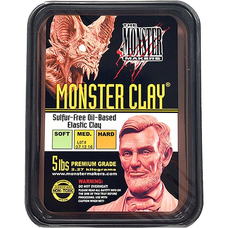 Monster Clay plastilina 2,3 kg Kryolan en Deinparadies.ch