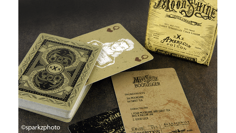 Moonshine Playing Cards Ellusionist bei Deinparadies.ch