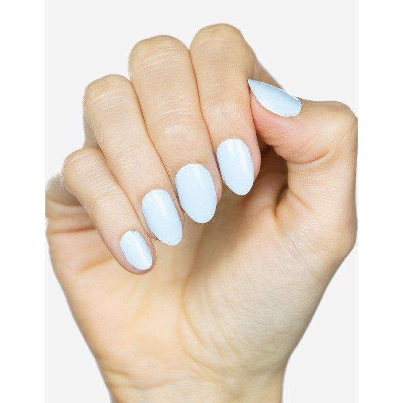Nagelfolien Einfarbig Into the Blue