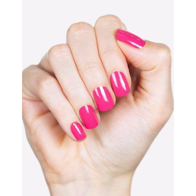 Nagelfolien Einfarbig Pink Perfection