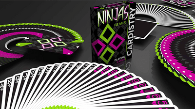 Ninjas Remix Cardistry Deck por Devo Handlordz, LLC Deinparadies.ch