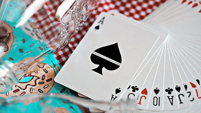 NOC Diner Milkshake Carte da gioco The Blue Crown a Deinparadies.ch