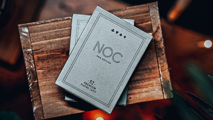 NOC 2021 Playing Cards - Greystone (gray) - House of Playing Cards