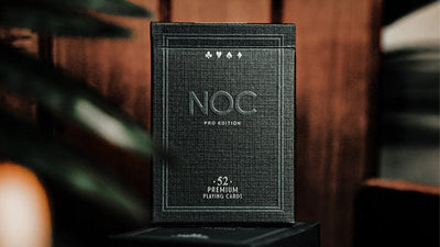 Carte da gioco NOC 2021 - Jet Black (Nero) - Casa delle carte da gioco
