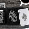 Paisley Playing Cards Workers Deck Black Deinparadies.ch bei Deinparadies.ch