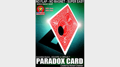 Tarjeta de paradoja | La magia de Mickael Chatelain Murphy Deinparadies.ch