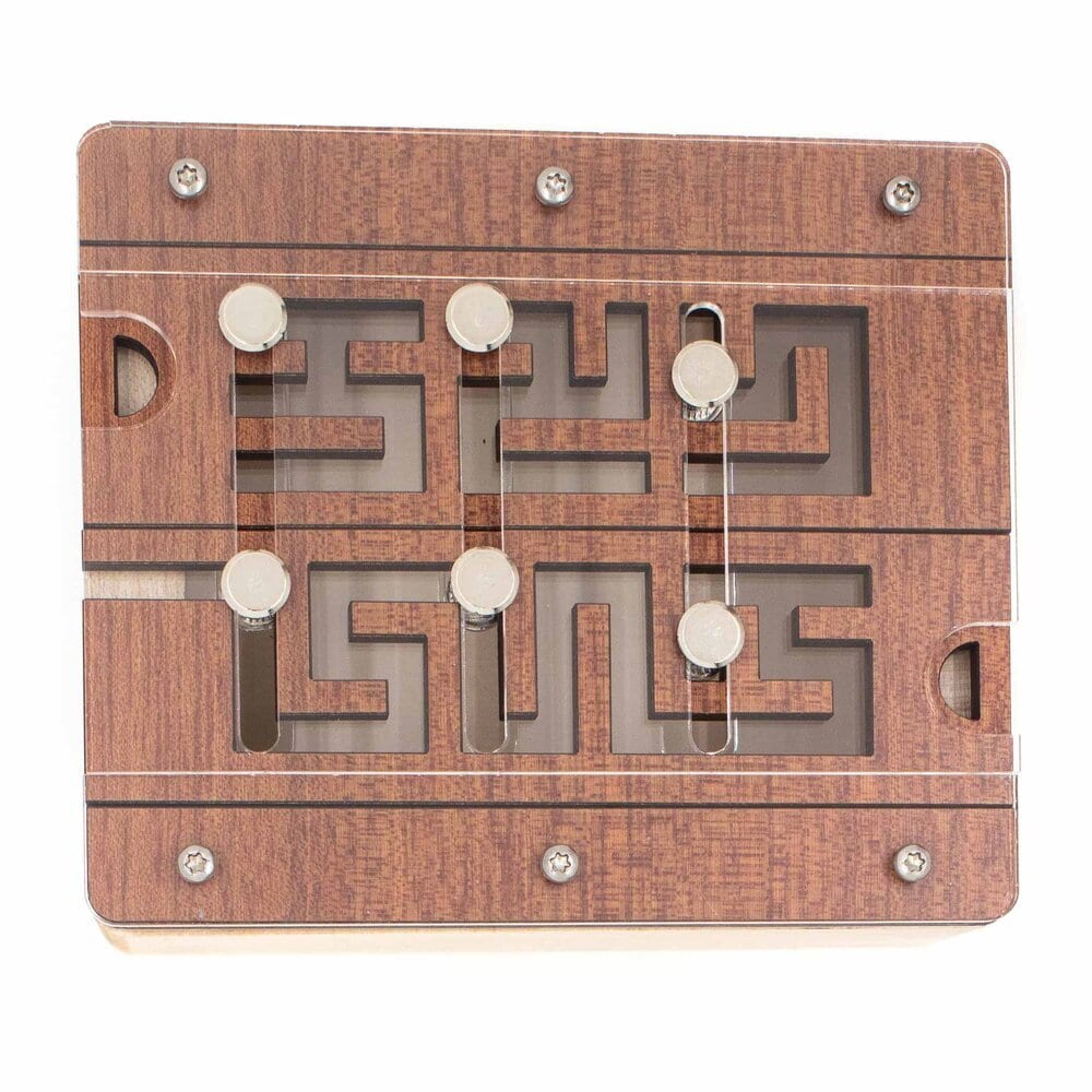 PLD Labyrinth Trickbox Holzpuzzle Wooden Puzzles bei Deinparadies.ch