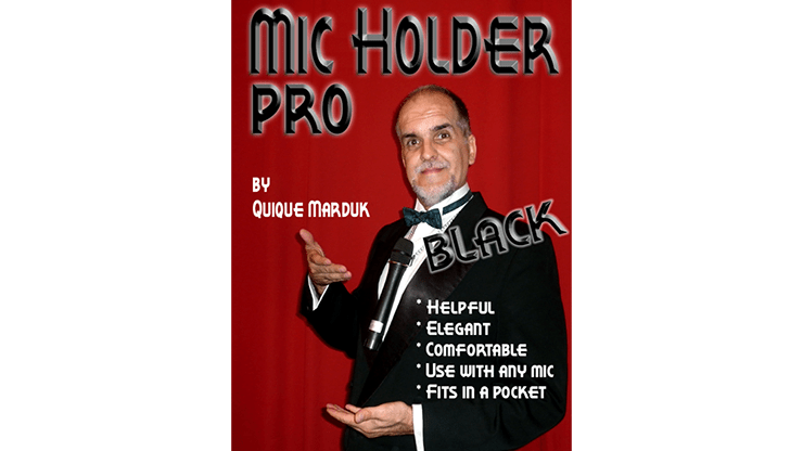 Pro Mic Holder Black by Quique Marduk Luis Enrique Peralta Deinparadies.ch