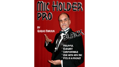 Pro Mic Holder Black by Quique Marduk Luis Enrique Peralta bei Deinparadies.ch