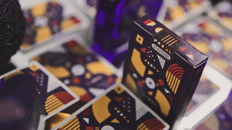 Purple FORMA Playing Cards by TCC TCC Presents at Deinparadies.ch