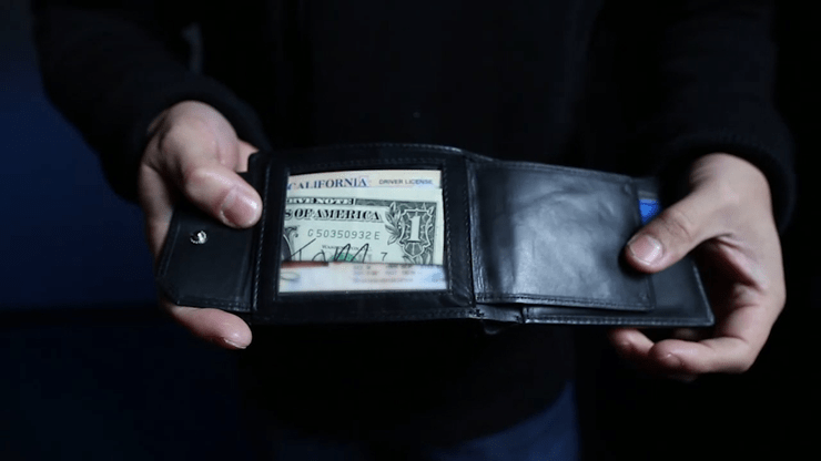 Real Man's Wallet | Karte in Brieftasche Murphy's Magic bei Deinparadies.ch