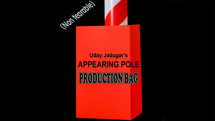 Appearing Pole Bag | Tear-resistant bag - Red - Murphy's Magic