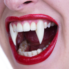 Spaventapasseri denti da vampiro dente a sciabola lungo Spaventapasseri a Deinparadies.ch