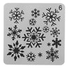 Snowflake stencil 10x10cm Deinparadies.ch consider Deinparadies.ch