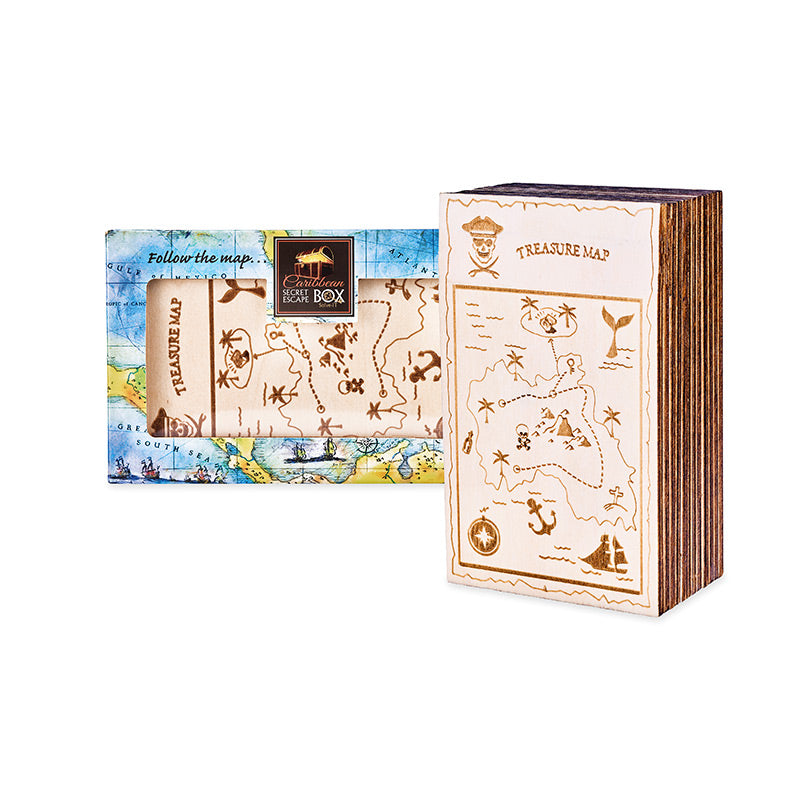 Caribbean Trickbox Secret Escape Box Wooden Puzzles bei Deinparadies.ch