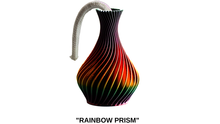 Vaso da preghiera americano | Vaso in corda | Bottiglia del Genio - Prisma Arcobaleno - Magia di Murphy