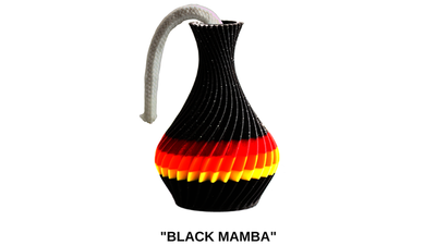 Vase de prière américain | Vase en corde | Bouteille Génie - Black Mamba - Murphy's Magic