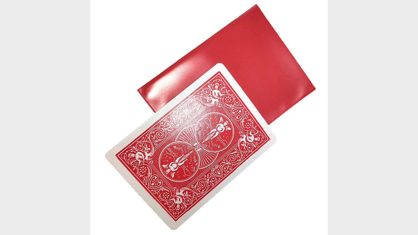 shim card Bicycle (Steel Card) Red Magic Owl Supplies Deinparadies.ch