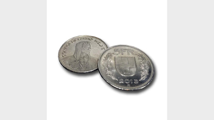 Split-Münze 5 Franken Roy Kueppers bei Deinparadies.ch