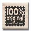 Stamp 100% Original Work of Art Caron at Deinparadies.ch