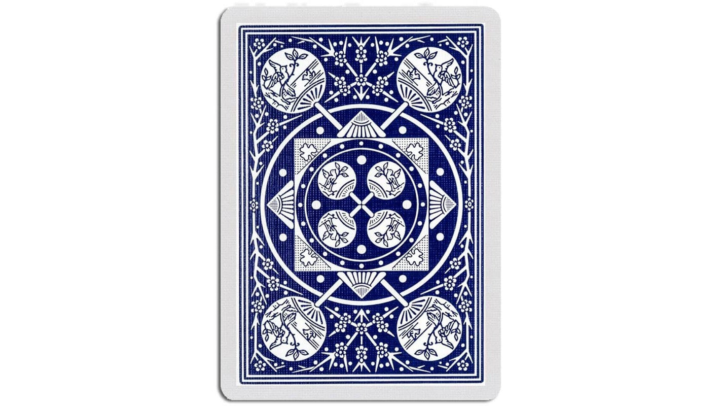 Tally-Ho Fan Back Playing Cards - Blau - Bicycle