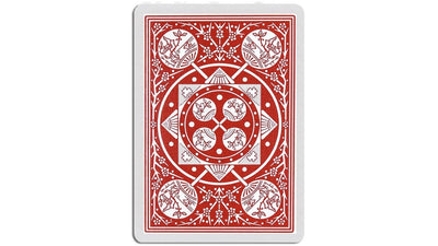 Tally-Ho Fan Back Playing Cards - Rot - Bicycle