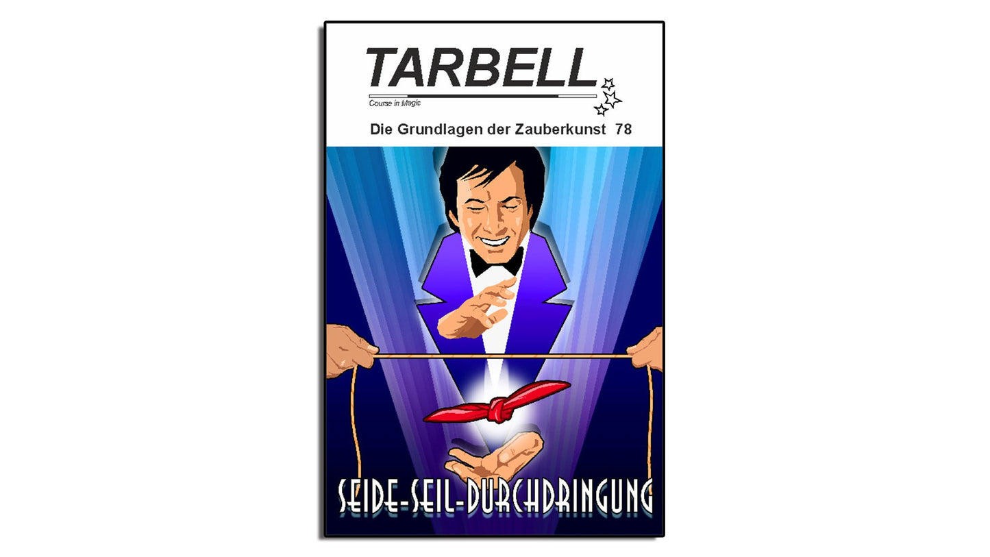 Tarbell 78: Silk Cloth Rope Penetration Magic Center Harri at Deinparadies.ch