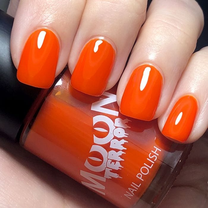 Moon nail polish colored - orange - Moon Creations
