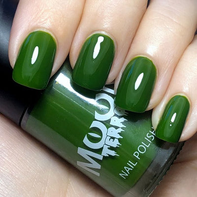 Moon nail polish colored - green - Moon Creations