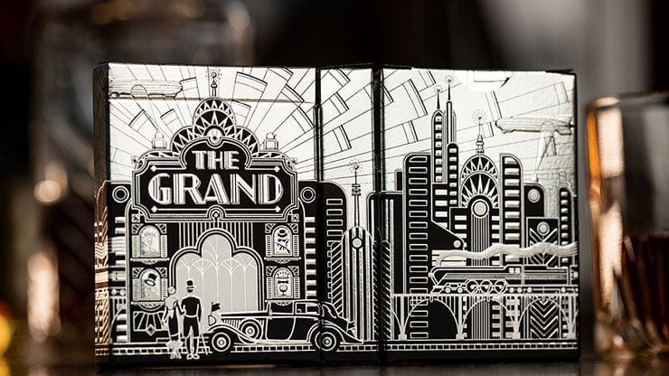 The Grand Playing Cards by Riffle Shuffle Silver Allure Riffle Shuffle bei Deinparadies.ch