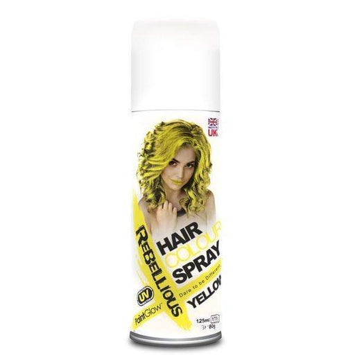 UV Haarspray Gelb 125ml Paintglow bei Deinparadies.ch