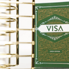 Visa Deck Green by Patrick Kun Magic Owl Supplies Deinparadies.ch