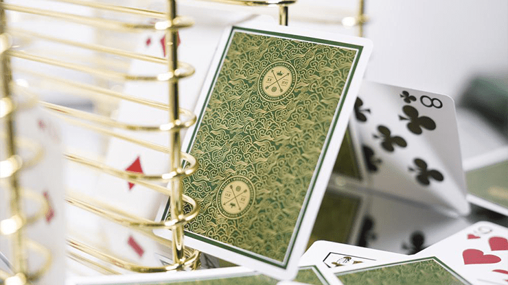 Visa Deck Green by Patrick Kun Magic Owl Supplies bei Deinparadies.ch