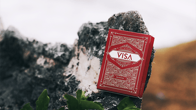 Visa Deck Red by Patrick Kun The Blue Crown bei Deinparadies.ch